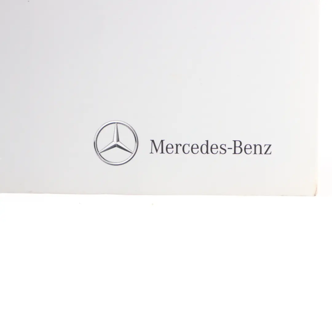 Owner's Handbook Instructions Guide Booklet Manual to Mercedes R172 with Part number A1725842481 Mercedes R172 Owner's Handbook Instructions Guide Booklet Manual - SKU A1725842481 - Part number A1725842481