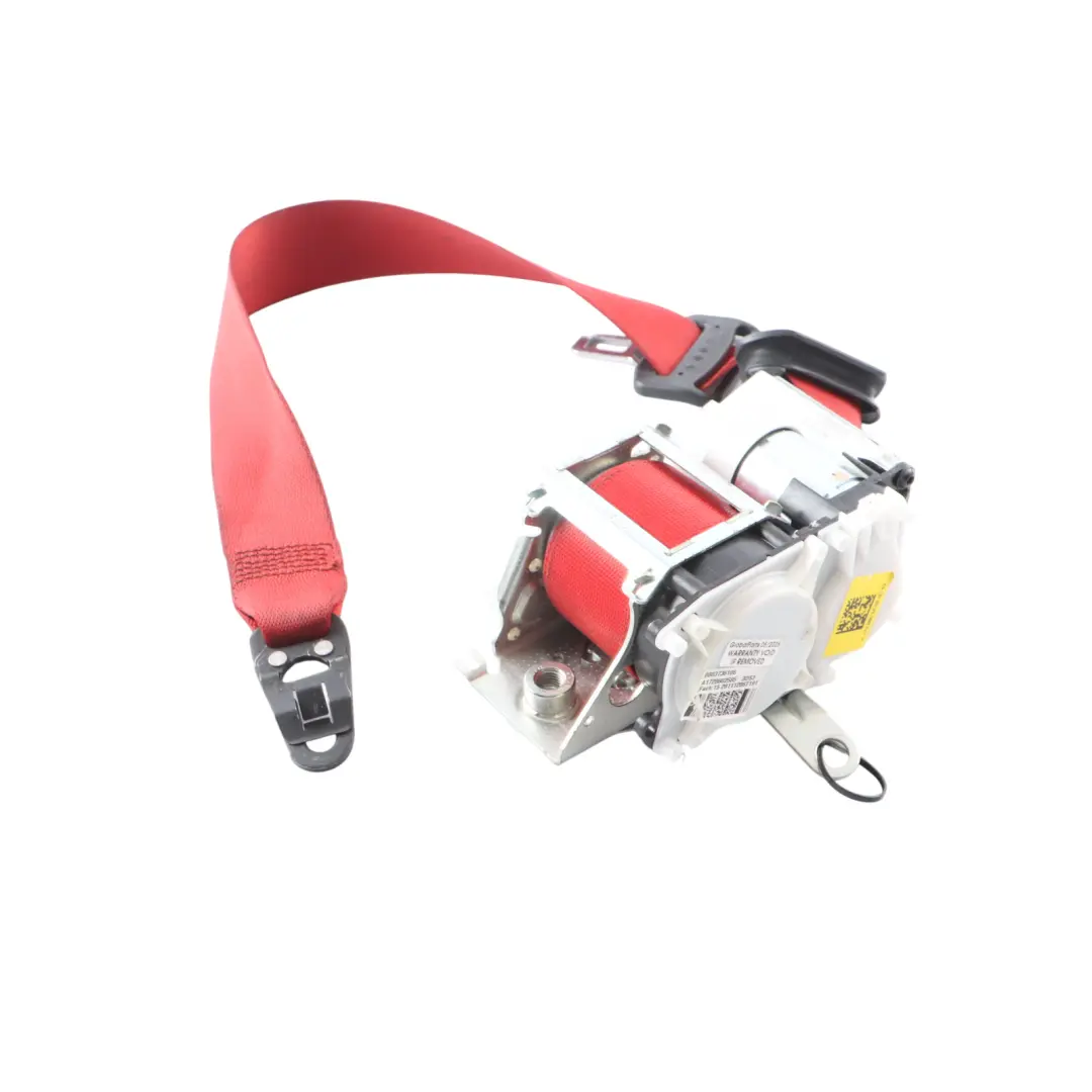 Interior Seat Belt Front Left N/S Red to Mercedes SLK R172 with Part number A1728602585 Mercedes SLK R172 Interior Seat Belt Front Left N/S Red - SKU A1728602585-1 - Part number A1728602585
