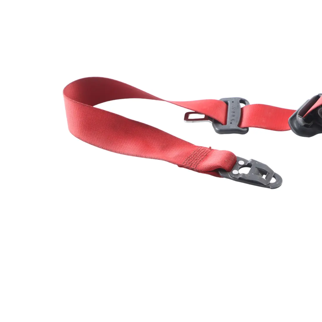 Interior Seat Belt Front Left N/S Red to Mercedes SLK R172 with Part number A1728602585 Mercedes SLK R172 Interior Seat Belt Front Left N/S Red - SKU A1728602585-1 - Part number A1728602585