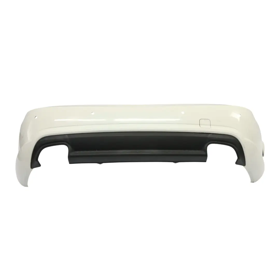Bumper AMG Trim Panel Cover Calcite White - 650 to Mercedes SLK R172 Rear with Part number A1728851425 Mercedes SLK R172 Rear Bumper AMG Trim Panel Cover Calcite White - 650 - SKU A1728851425-CW - Part number A1728851425