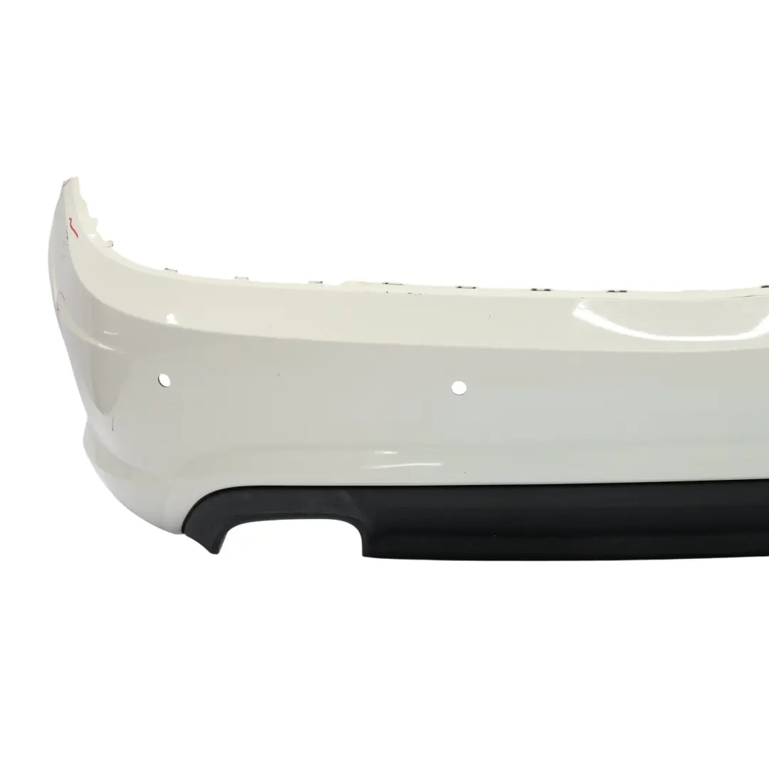 Bumper AMG Trim Panel Cover Calcite White - 650 to Mercedes SLK R172 Rear with Part number A1728851425 Mercedes SLK R172 Rear Bumper AMG Trim Panel Cover Calcite White - 650 - SKU A1728851425-CW - Part number A1728851425