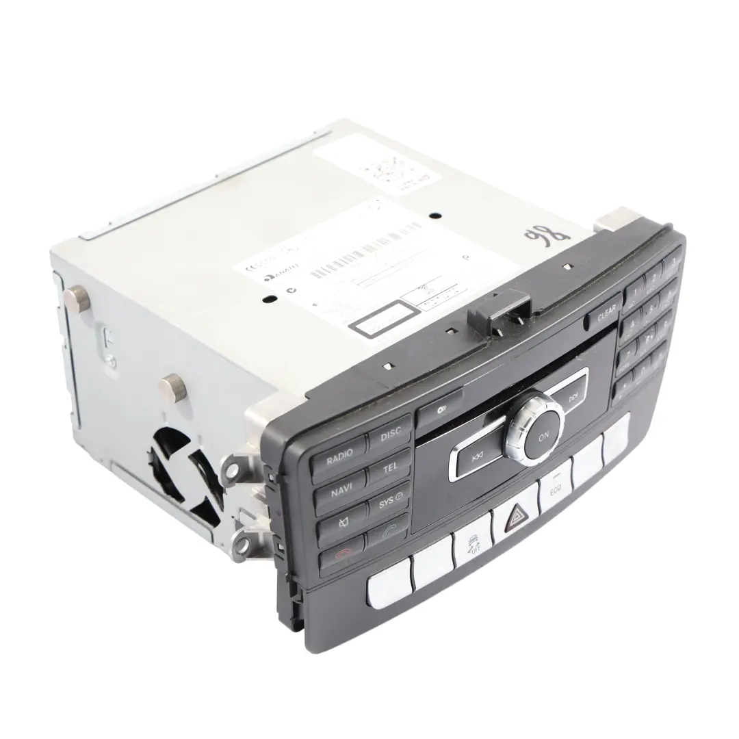 Radio CD Player Sat Nav Comand Head Unit to Mercedes SLK R172 with Part number A1729006609 Mercedes SLK R172 Radio CD Player Sat Nav Comand Head Unit - SKU A1729006609-2 - Part number A1729006609