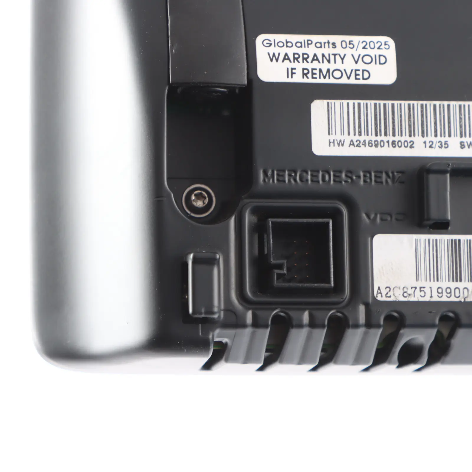 Schermo del display Mercedes W176 W246 centrali cruscotto A2469016002