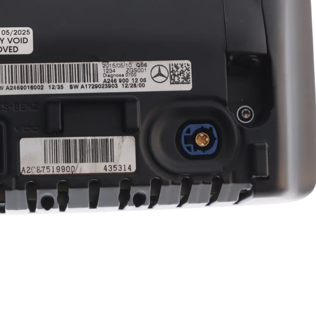  Schermo del display Mercedes W176 W246 centrali cruscotto - SKU A2469016002-1 - Numero di parte A2469016002