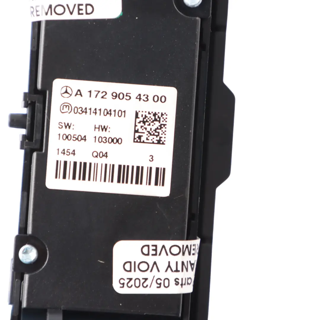 ESP PDC Hazard Triangle Switch Panel Button to Mercedes SLK R172 Seat with Part number A1729054300 Mercedes SLK R172 Seat ESP PDC Hazard Triangle Switch Panel Button - SKU A1729054300 - Part number A1729054300