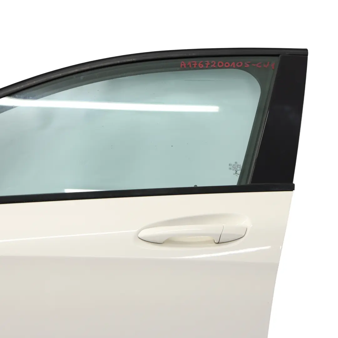 Drzwi Lewe Przednie Calcite White Biały - 650 do Mercedes W176 o numerze A1767200105 Mercedes W176 Drzwi Lewe Przednie Calcite White Biały - 650 - SKU A1767200105-CW1 - Numer Części A1767200105