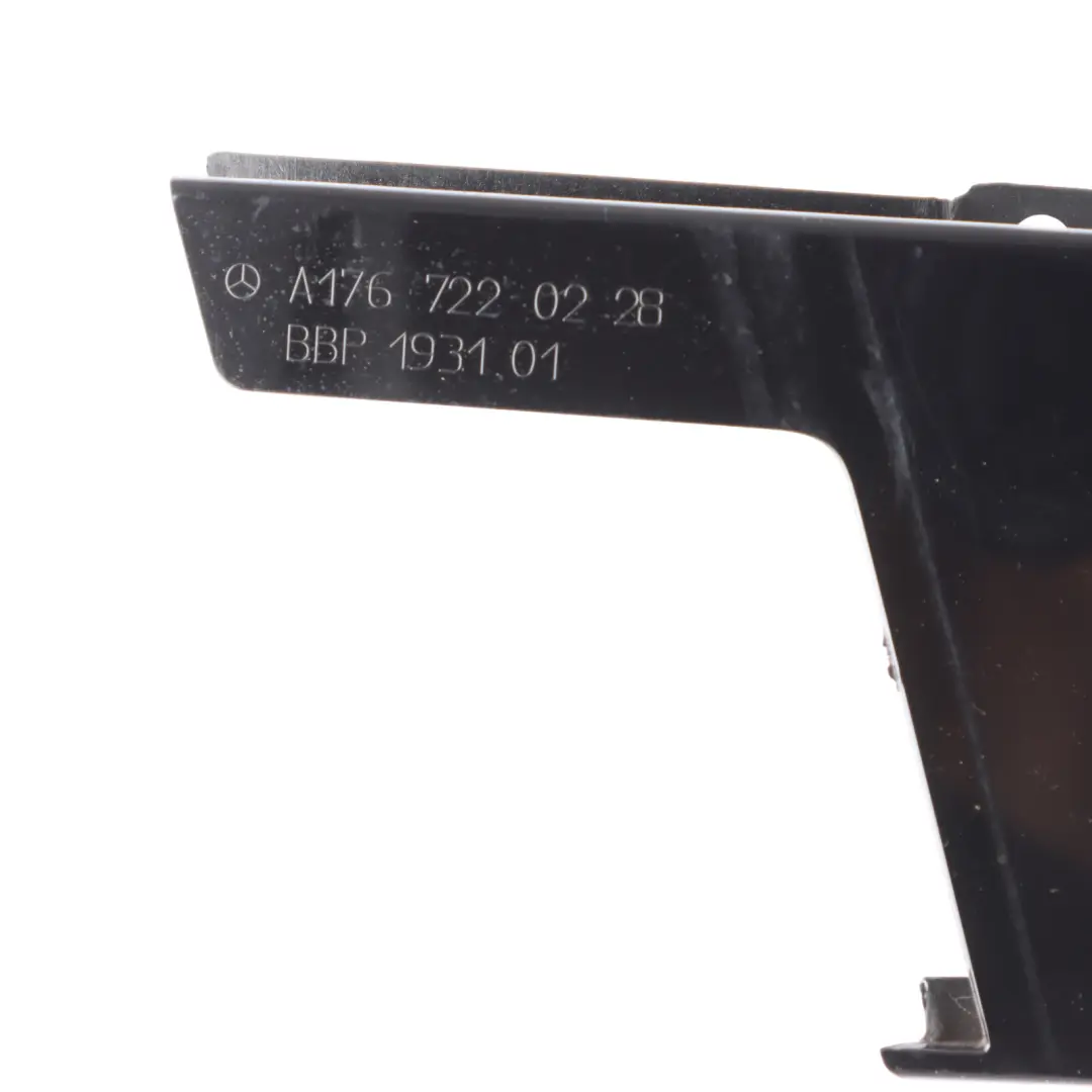 Mercedes W176 Door Trim Cover B Pillar Strip Front Left N/S Black - SKU A1767220228 - Part number A1767220228