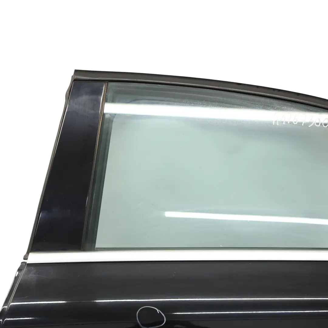 Mercedes W176 Door Rear Left N/S A-Class Kosmos Cosmic Black Metallic - 191 - SKU A1767300105-KB - Part number A1767300105