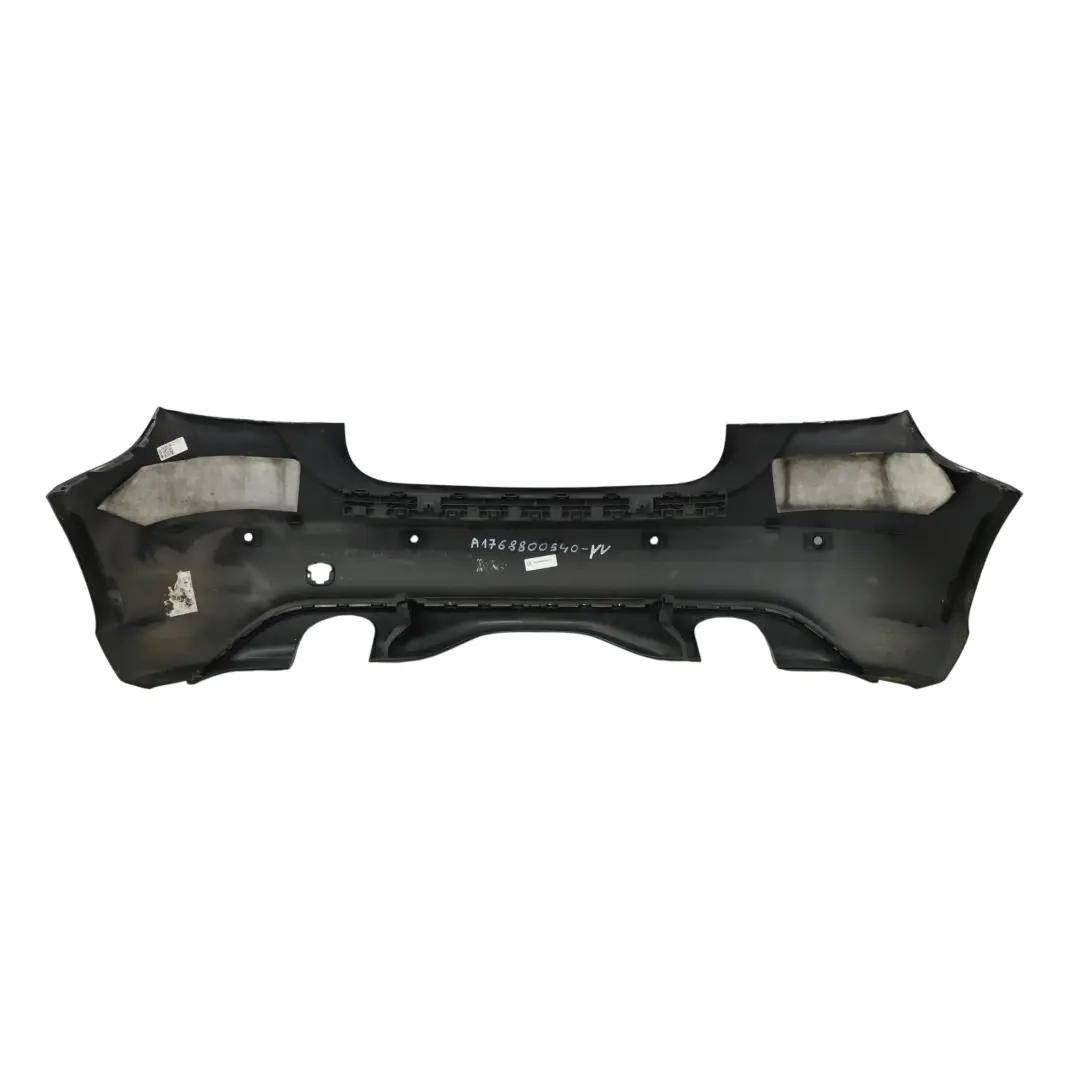 Bumper Rear Trim Cover Northern Lights Violet Metallic - 592 to Mercedes W176 with Part number A1768800540 Mercedes W176 Bumper Rear Trim Cover Northern Lights Violet Metallic - 592 - SKU A1768800540-NV - Part number A1768800540