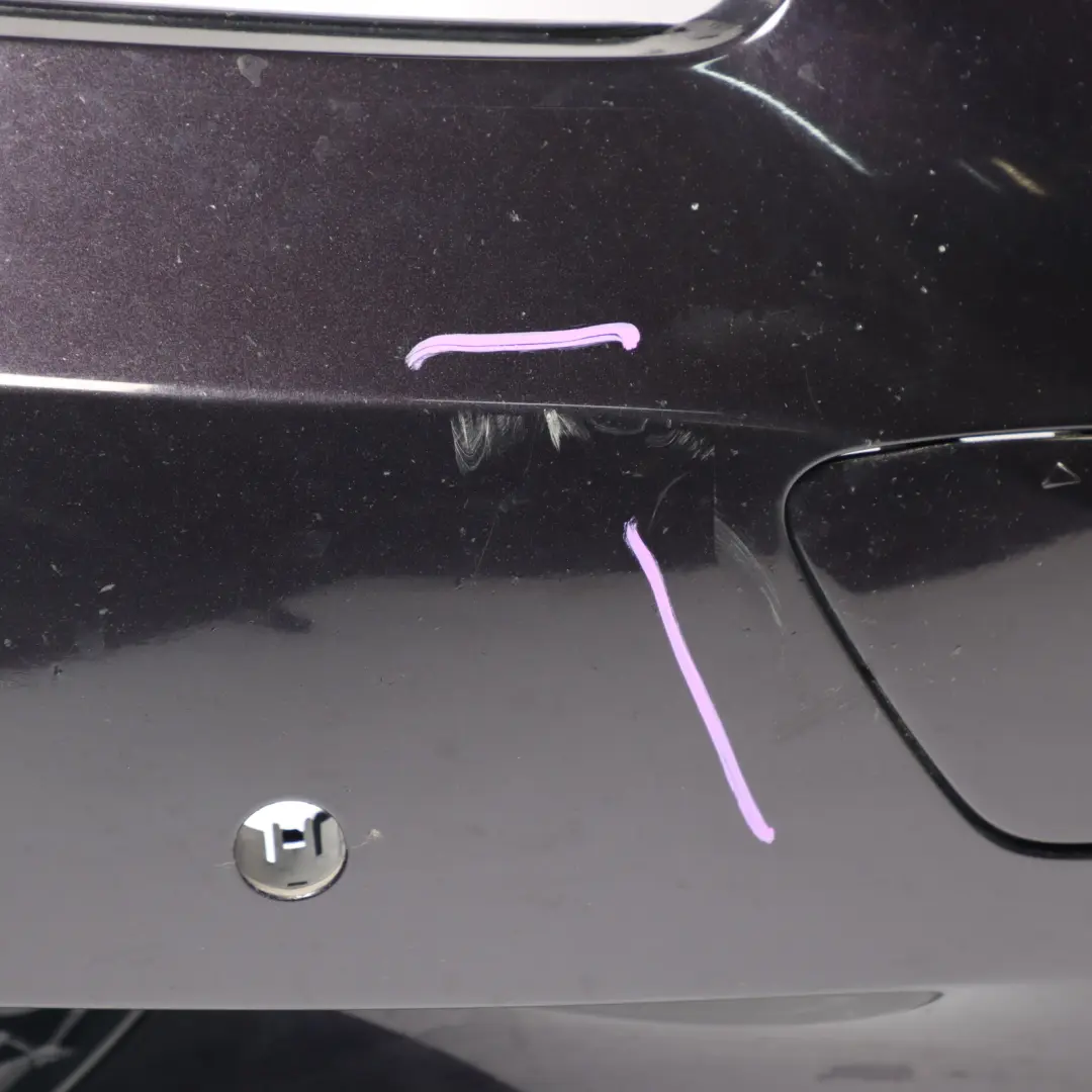 Front Bumper Trim Panel Northern Lights Violet Metallic - 592 to Mercedes W176 with Part number A1768800640 Mercedes W176 Front Bumper Trim Panel Northern Lights Violet Metallic - 592 - SKU A1768800640-NV - Part number A1768800640