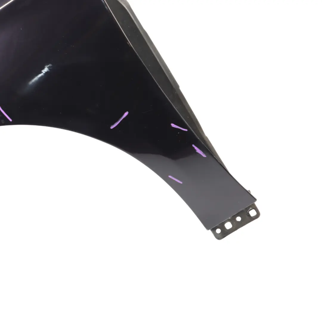 Side Panel Fender Front Left N/S Northern Lights Violet - 592 to Mercedes W176 with Part number A1768810101 Mercedes W176 Side Panel Fender Front Left N/S Northern Lights Violet - 592 - SKU A1768810101-NV - Part number A1768810101