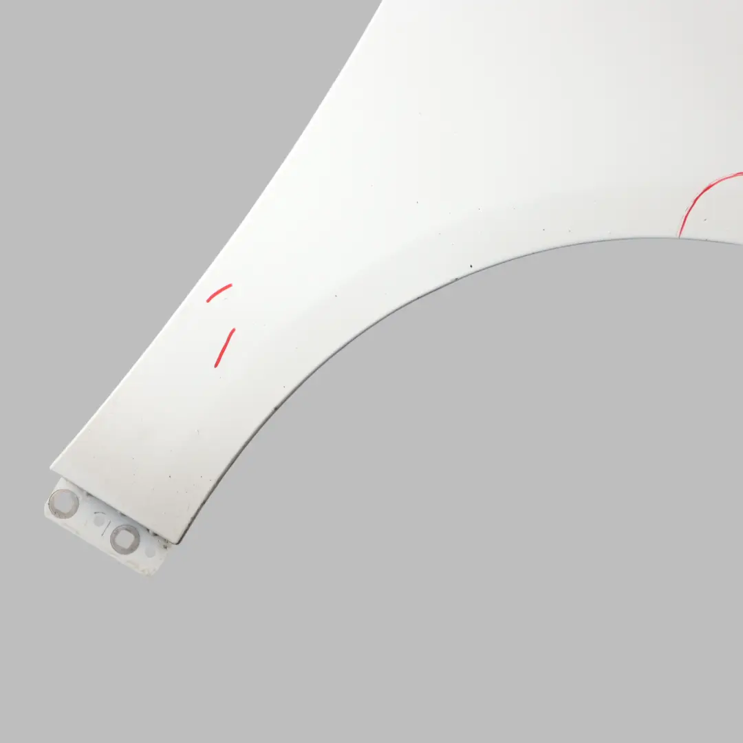 Wing Fender Panel Front Right O/S Trim Cover Calcite White - 650 to Mercedes W176 with Part number A1768810201 Mercedes W176 Wing Fender Panel Front Right O/S Trim Cover Calcite White - 650 - SKU A1768810201-CW - Part number A1768810201