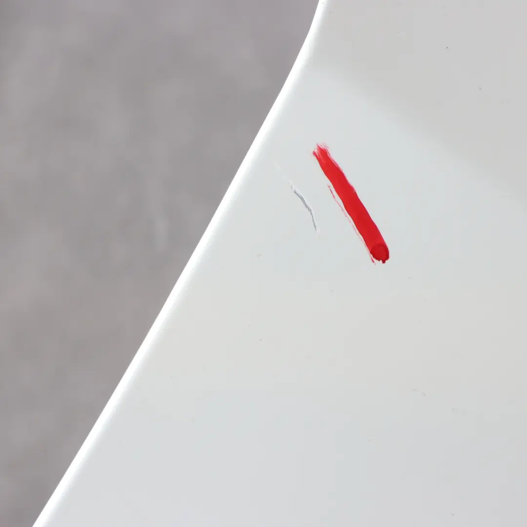 Mercedes W176 Wing Fender Panel Front Right O/S Trim Cover Calcite White - 650 - SKU A1768810201-CW - Part number A1768810201