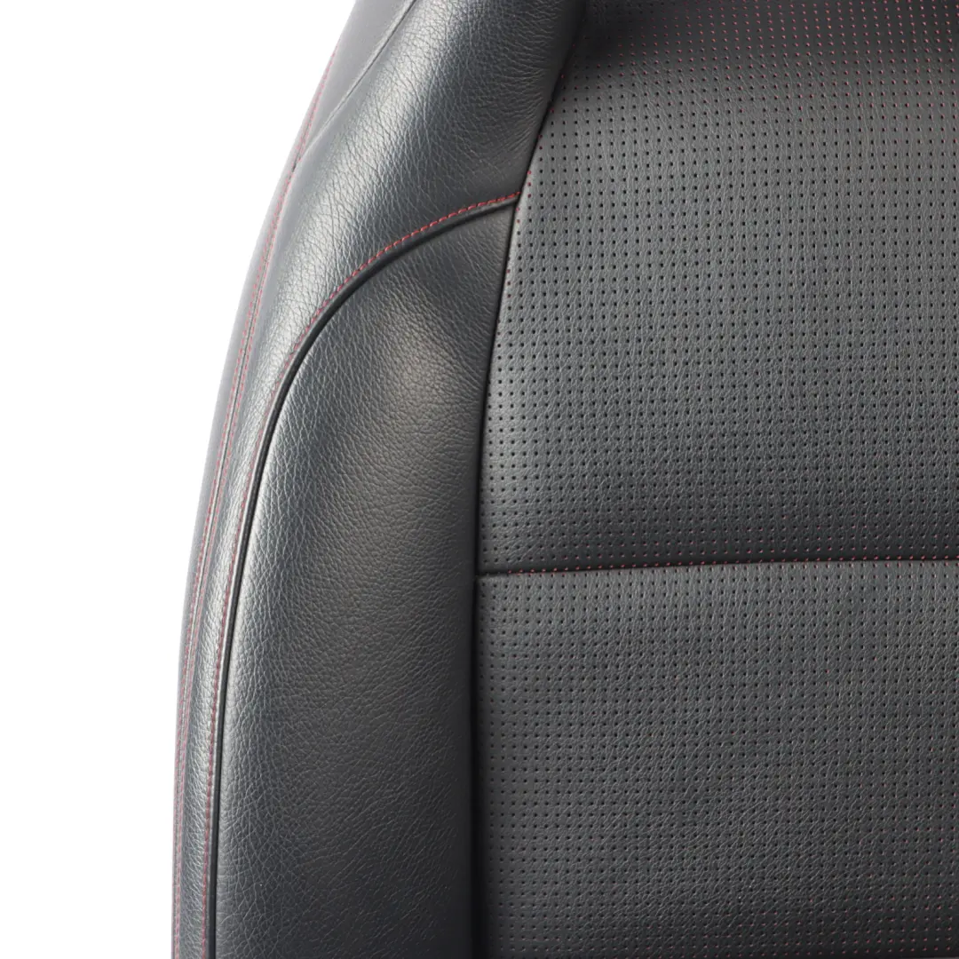 Front Left N/S Sport Seat Black Leather Red Thread Interior to Mercedes X156 with Part number A1769107207 Mercedes X156 Front Left N/S Sport Seat Black Leather Red Thread Interior - SKU A1769107107 - Part number A1769107207