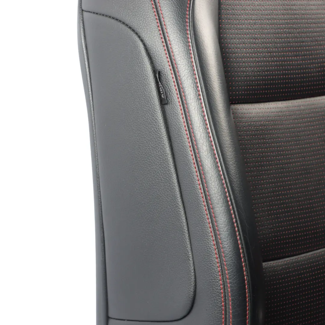 Front Right O/S Sport Seat Black Leather Red Thread Interior to Mercedes X156 with Part number A1769107107 Mercedes X156 Front Right O/S Sport Seat Black Leather Red Thread Interior - SKU A1769107207-1 - Part number A1769107107