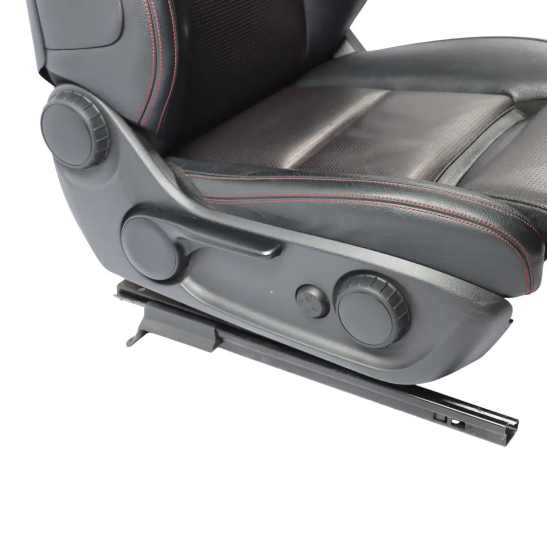 Front Right O/S Sport Seat Black Leather Red Thread Interior to Mercedes X156 with Part number A1769107107 Mercedes X156 Front Right O/S Sport Seat Black Leather Red Thread Interior - SKU A1769107207-1 - Part number A1769107107