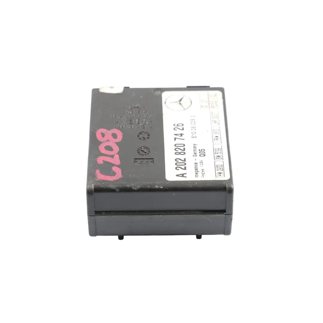 W208 Module De Commande D'Alarme Antivol ECU pour Mercedes W202 à propos du numéro de pièce A2028207426 Mercedes W202 W208 Module De Commande D'Alarme Antivol ECU - SKU A2028207426 - Numéro de pièce A2028207426