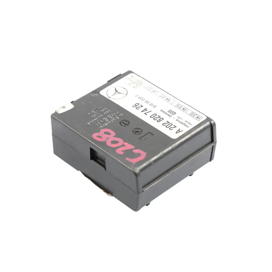W208 Modulo Di Allarme Antifurto Unità Controllo ECU per Mercedes W202 con numero di parte A2028207426 Mercedes W202 W208 Modulo Di Allarme Antifurto Unità Controllo ECU - SKU A2028207426 - Numero di parte A2028207426