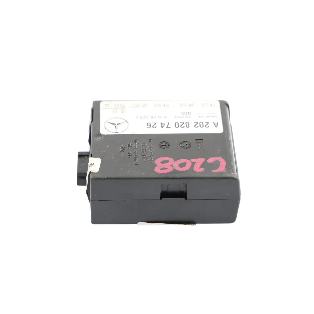 W208 Anti Diebstahl Alarm Modul Steuergerät ECU für Mercedes W202 mit Teilenummer A2028207426 Mercedes W202 W208 Anti Diebstahl Alarm Modul Steuergerät ECU - SKU A2028207426 - Teilenummer A2028207426