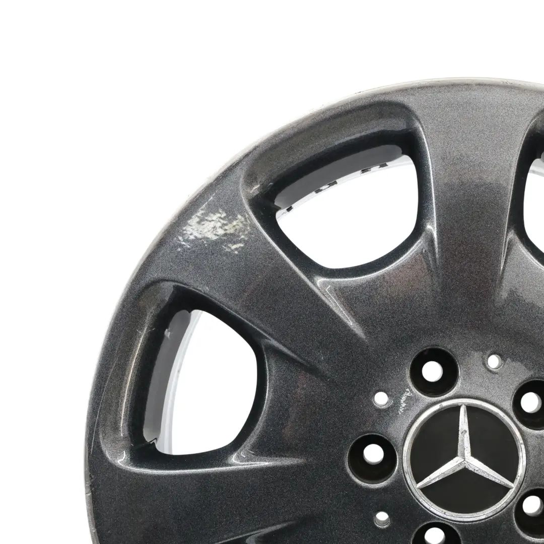 Mercedes W203 Grey Wheel Alloy Rim 17" 7.5J ET:36 7 Disc Hole - SKU A2034013202-4 - Part number A2034013202