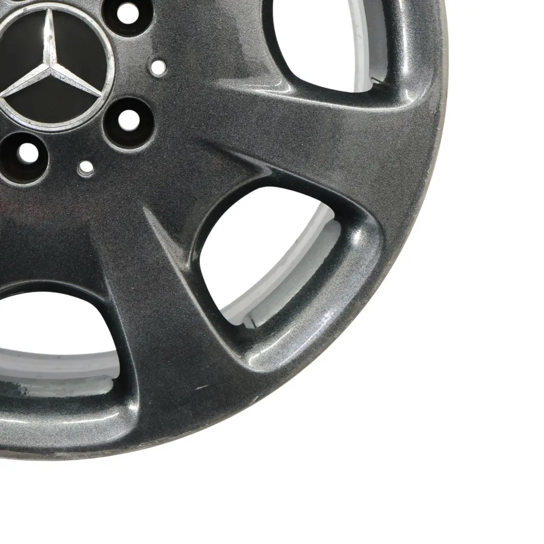 Grey Wheel Alloy Rim 17" 7.5J ET:36 7 Disc Hole to Mercedes W203 with Part number A2034013202 Mercedes W203 Grey Wheel Alloy Rim 17" 7.5J ET:36 7 Disc Hole - SKU A2034013202-4 - Part number A2034013202