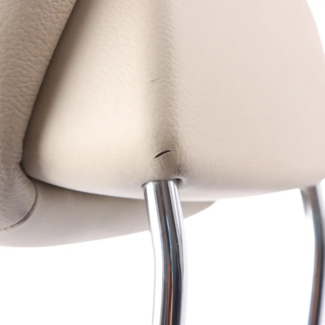 Mercedes W203 Sedile Poggiatesta Anteriore Sinistro Destro Pelle Beige - SKU A2039703478-1 - Numero di parte A2039703478