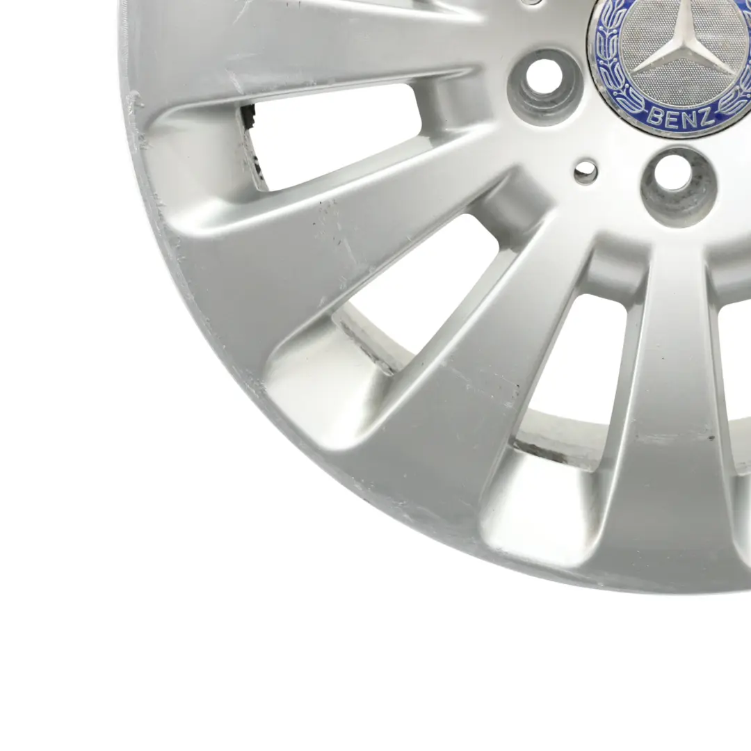 Alloy Wheel Rim 16" 7J ET:43 12 Hole Disc to Mercedes W204 Silver with Part number A2044010602 Mercedes W204 Silver Alloy Wheel Rim 16" 7J ET:43 12 Hole Disc - SKU A2044010602-1 - Part number A2044010602