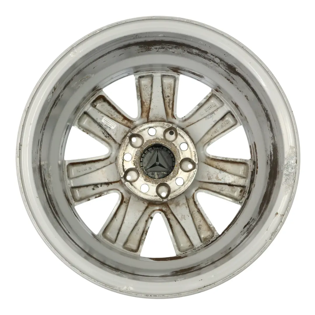Alloy Rim 16" 7J ET:43 7 Hole Disc to Mercedes W204 Silver Wheel with Part number A2044012602 Mercedes W204 Silver Wheel Alloy Rim 16" 7J ET:43 7 Hole Disc - SKU A2044012602-3 - Part number A2044012602