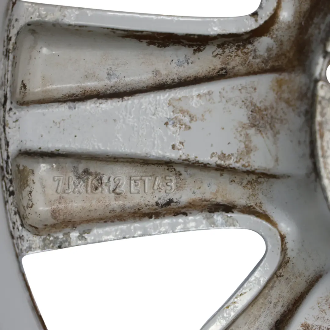Mercedes W204 Silver Wheel Alloy Rim 16" 7J ET:43 7 Hole Disc - SKU A2044012602-3 - Part number A2044012602