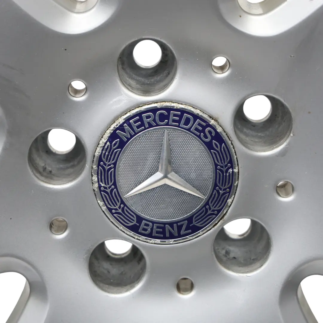 Alloy Rim 16" 7J ET:43 7 Hole Disc to Mercedes W204 Silver Wheel with Part number A2044012602 Mercedes W204 Silver Wheel Alloy Rim 16" 7J ET:43 7 Hole Disc - SKU A2044012602-4 - Part number A2044012602