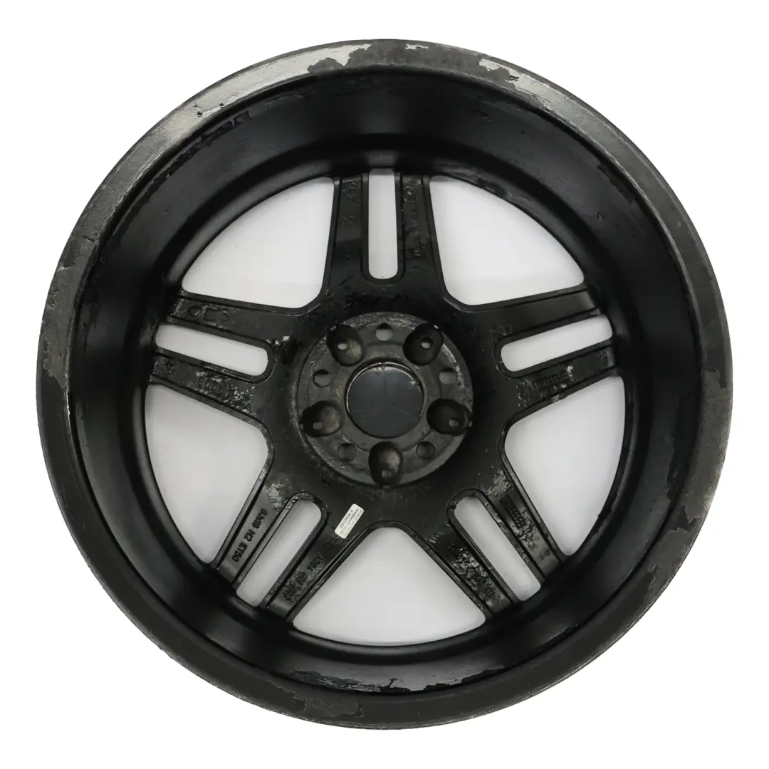 5-Double Spoke Wheel Alloy Rim 18" ET:50 8J to Mercedes W204 AMG Black with Part number A2044014102 Mercedes W204 AMG Black 5-Double Spoke Wheel Alloy Rim 18" ET:50 8J - SKU A2044014102-6 - Part number A2044014102