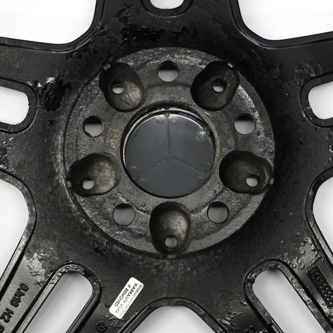 5-Double Spoke Wheel Alloy Rim 18" ET:50 8J to Mercedes W204 AMG Black with Part number A2044014102 Mercedes W204 AMG Black 5-Double Spoke Wheel Alloy Rim 18" ET:50 8J - SKU A2044014102-6 - Part number A2044014102