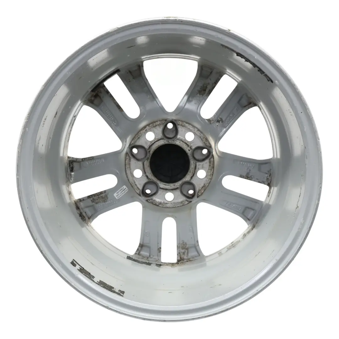 Mercedes W204 Argento Cerchio In Lega 16" ET:43 7J 5 Doppie Razze - SKU A2044017202-3 - Numero di parte A2044017202