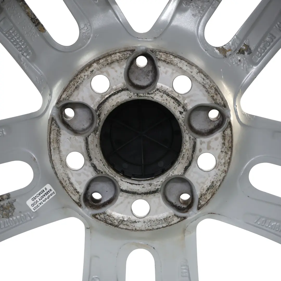 Mercedes W204 Argento Cerchio In Lega 16" ET:43 7J 5 Doppie Razze - SKU A2044017202-3 - Numero di parte A2044017202