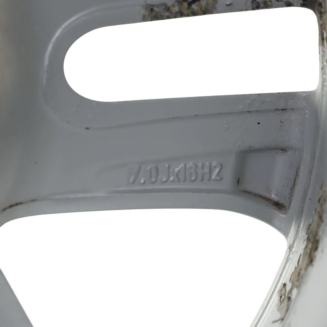 Mercedes W204 Argento Cerchio In Lega 16" ET:43 7J 5 Doppie Razze - SKU A2044017202-3 - Numero di parte A2044017202