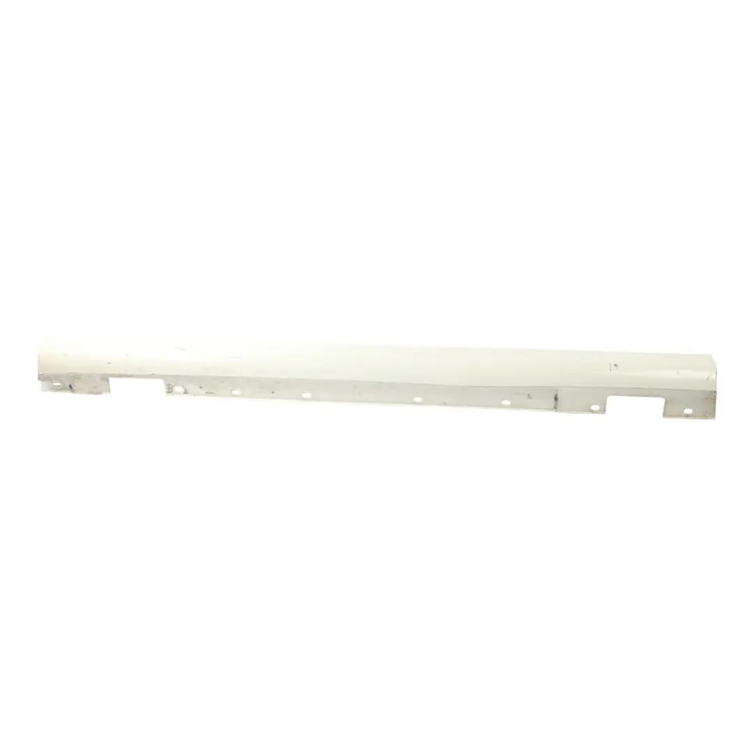 Mercedes W204 Side Skirt Cover Door Sill Panel Left N/S Calcite White - 650 - SKU A2046981354-CW - Part number A2046981354