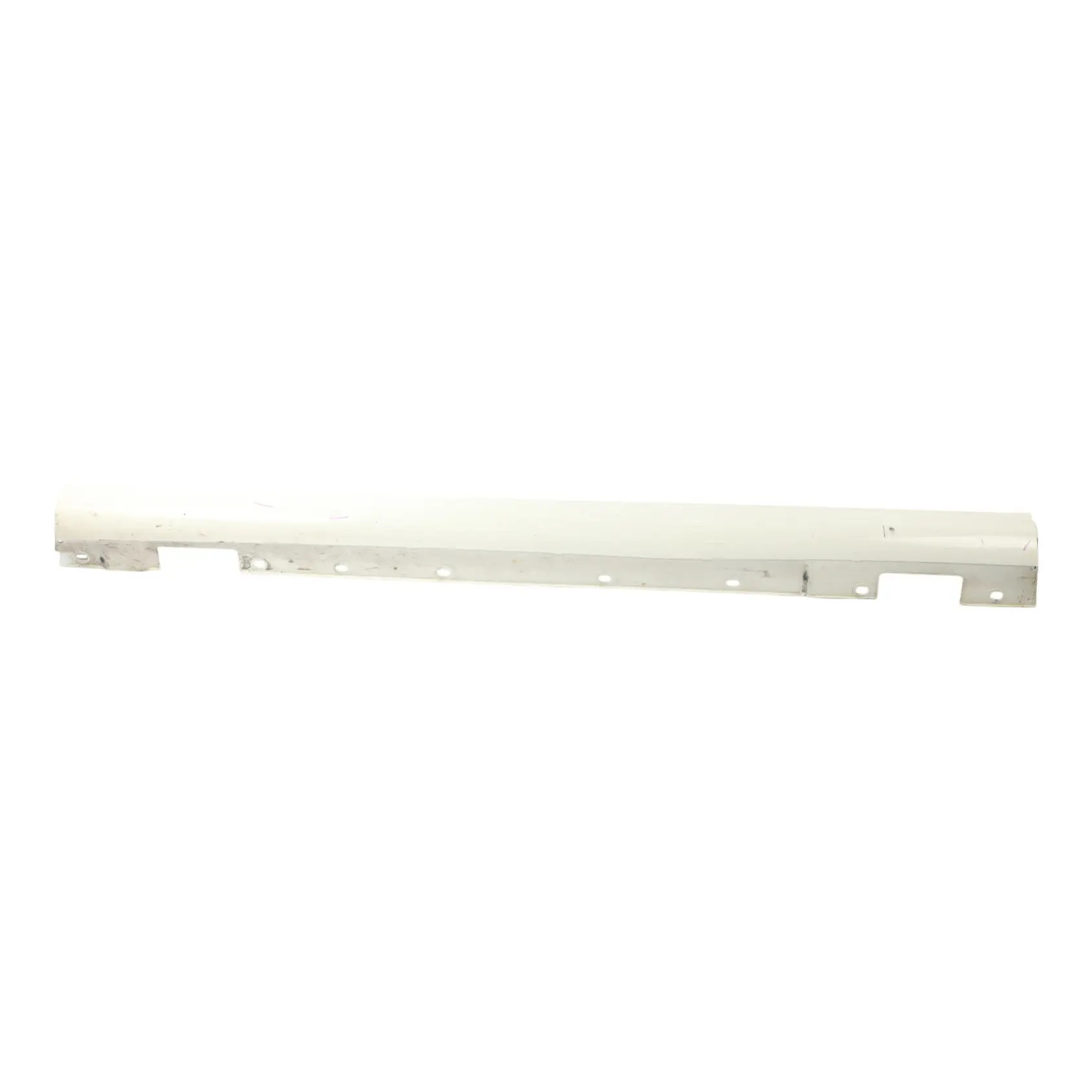 Mercedes W204 Side Skirt Cover Door Sill Panel Left N/S Calcite White - 650