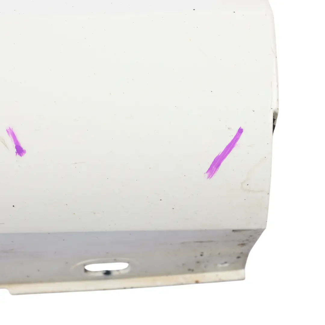 Mercedes W204 Side Skirt Cover Door Sill Panel Left N/S Calcite White - 650 - SKU A2046981354-CW - Part number A2046981354