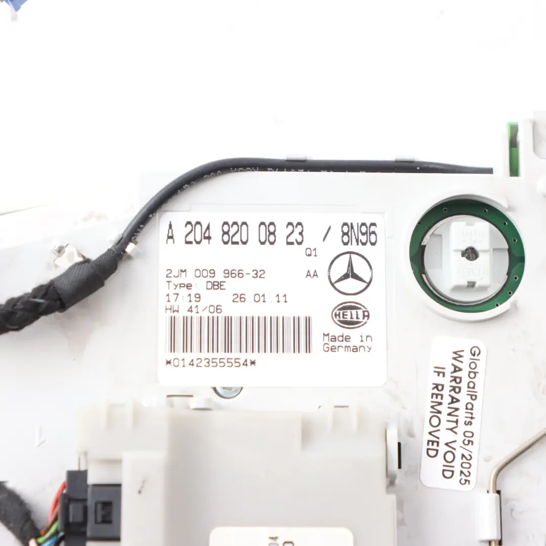 Roof Light Mercedes W204 W207 Front Reading Lamp Interior Switch to with Part number A2048200823 Roof Light Mercedes W204 W207 Front Reading Lamp Interior Switch - SKU A2048200823-2 - Part number A2048200823