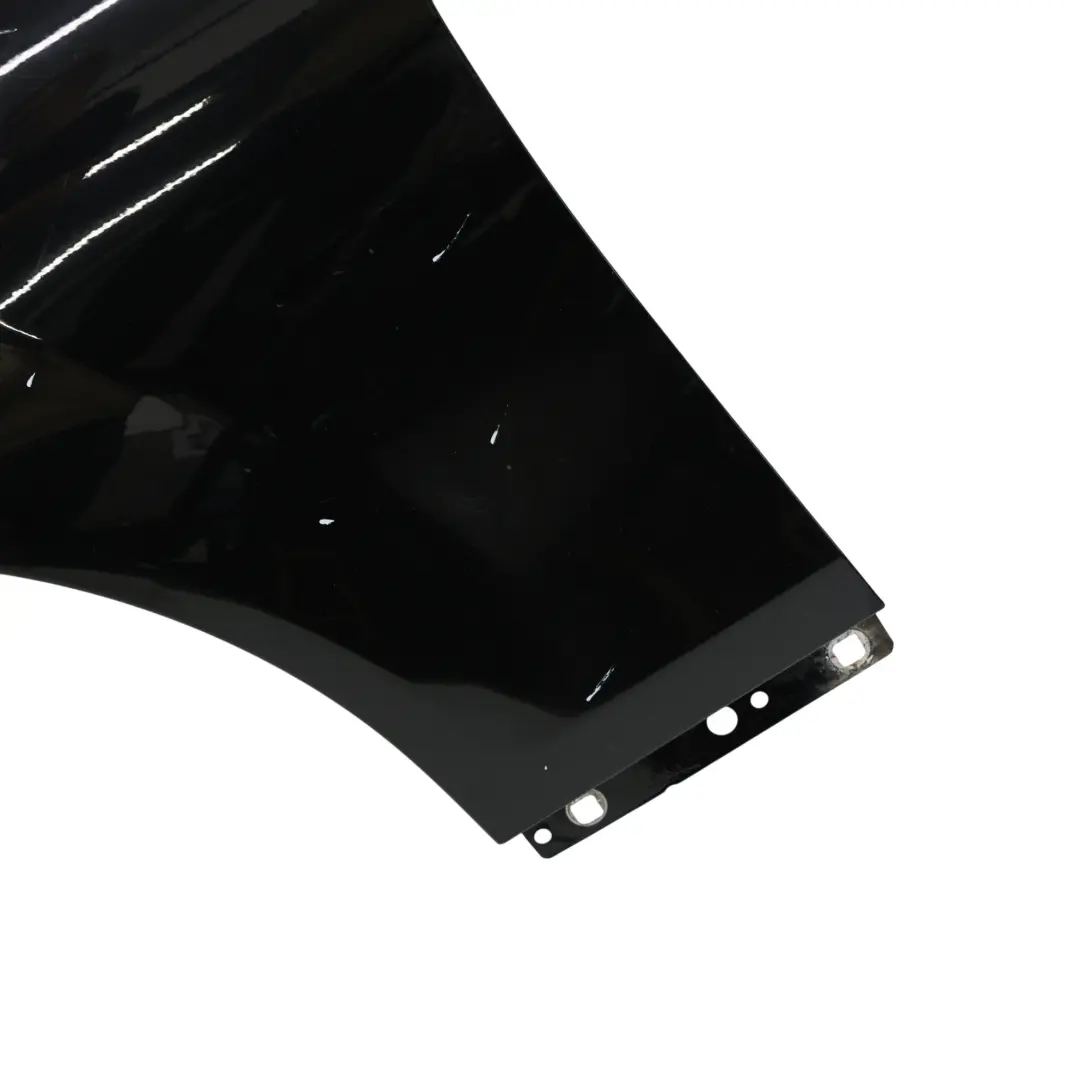Mercedes W204 Side Wing Panel Front Left N/S Fender Obsidian Black Metallic 197 - SKU A2048801318-OB - Part number A2048801318