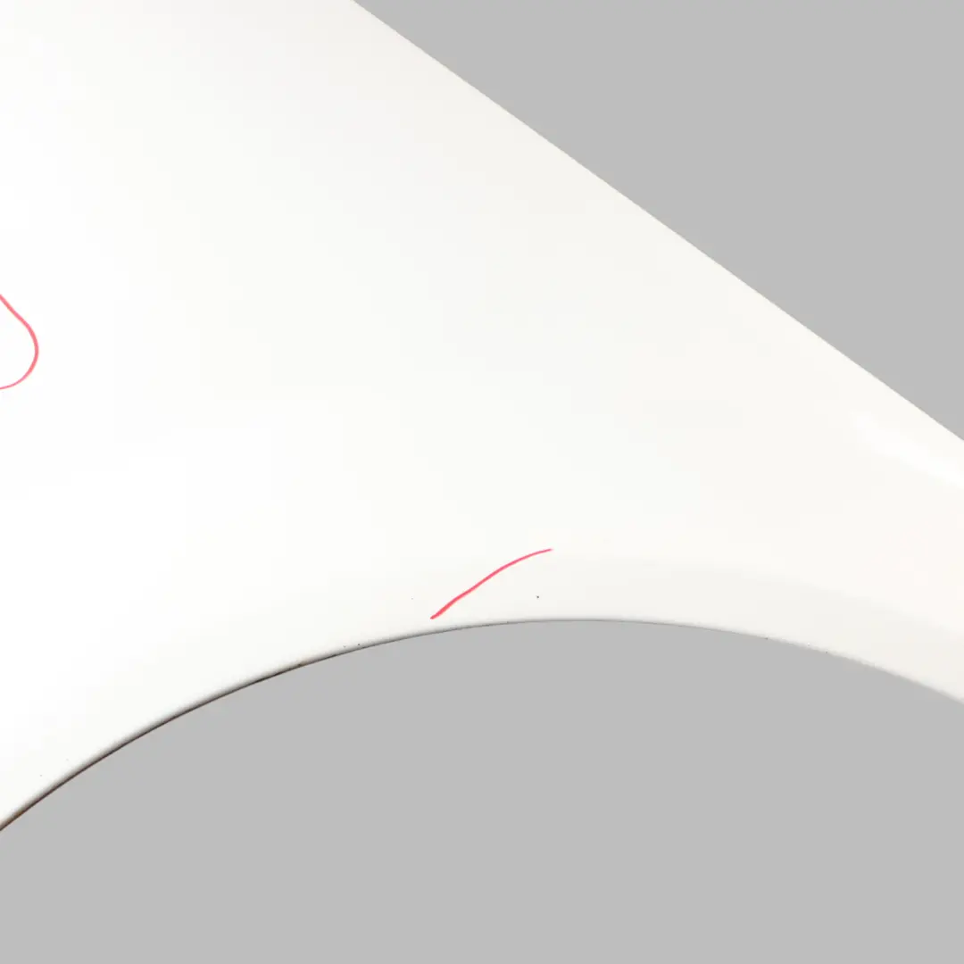  Side Panel Mercedes W204 Wing Fender Front Right O/S Calcite White - 650 - SKU A2048801418-CW - Part number A2048801418