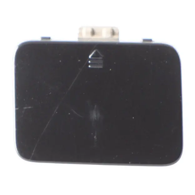 Mercedes W204 Rear Bumper Tow Hook Cover Obsidian Black Metallic 197 - SKU A2048850923-OB - Part number A2048850923