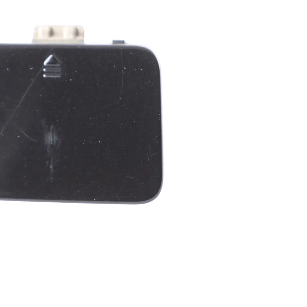 Mercedes W204 Rear Bumper Tow Hook Cover Obsidian Black Metallic 197 - SKU A2048850923-OB - Part number A2048850923