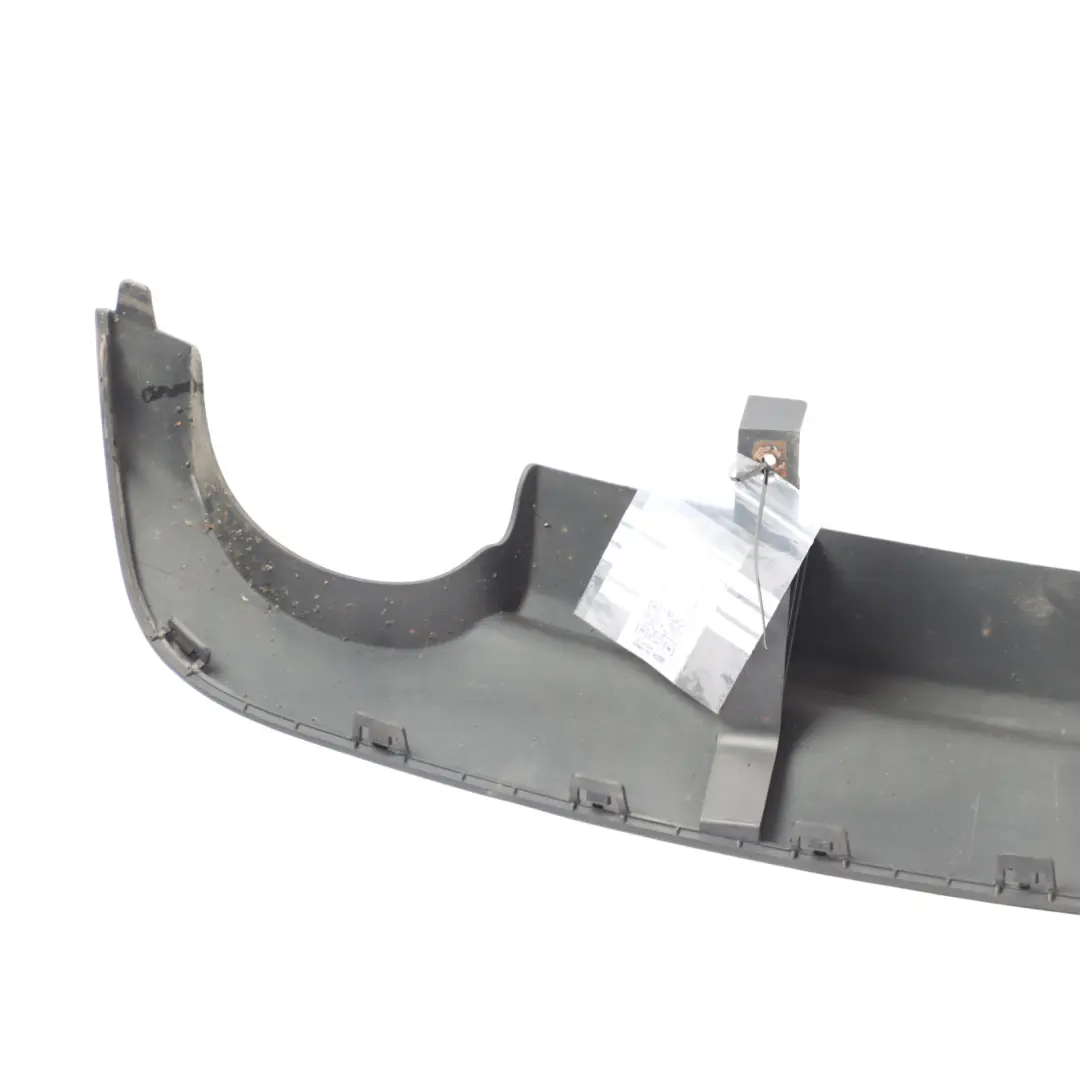 Bumper Lower Diffuser Trim Panel Cover to Mercedes W204 AMG Rear with Part number A2048853125 Mercedes W204 AMG Rear Bumper Lower Diffuser Trim Panel Cover - SKU A2048853125-1 - Part number A2048853125