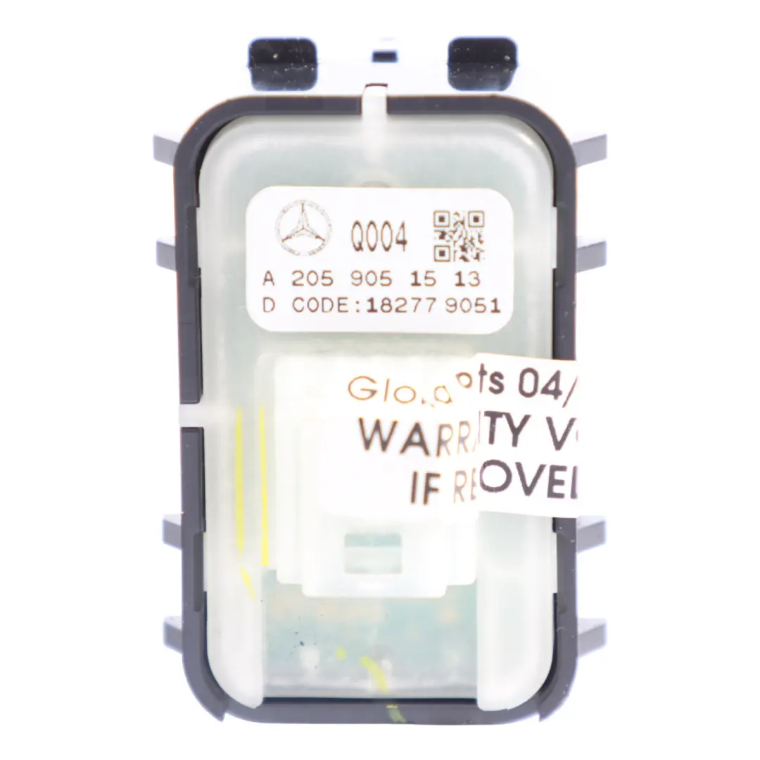 Mercedes W205 C253 W447 Interrupteur De Lève-Vitre De Porte Avant - SKU A2059051513-4 - Numéro de pièce A2059051513
