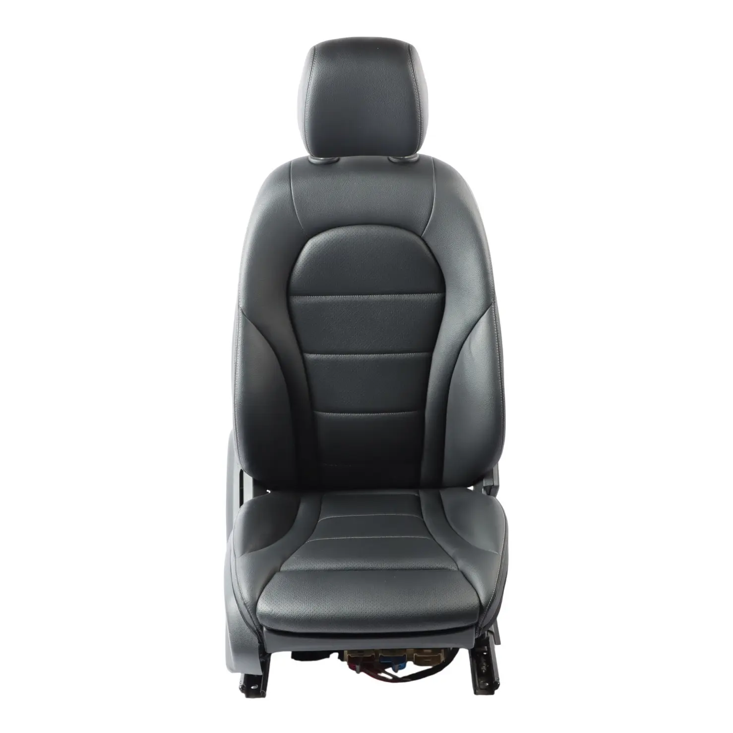 Mercedes GLC X253 Front Right O/S Seat Black Leather Heated Electric Interior