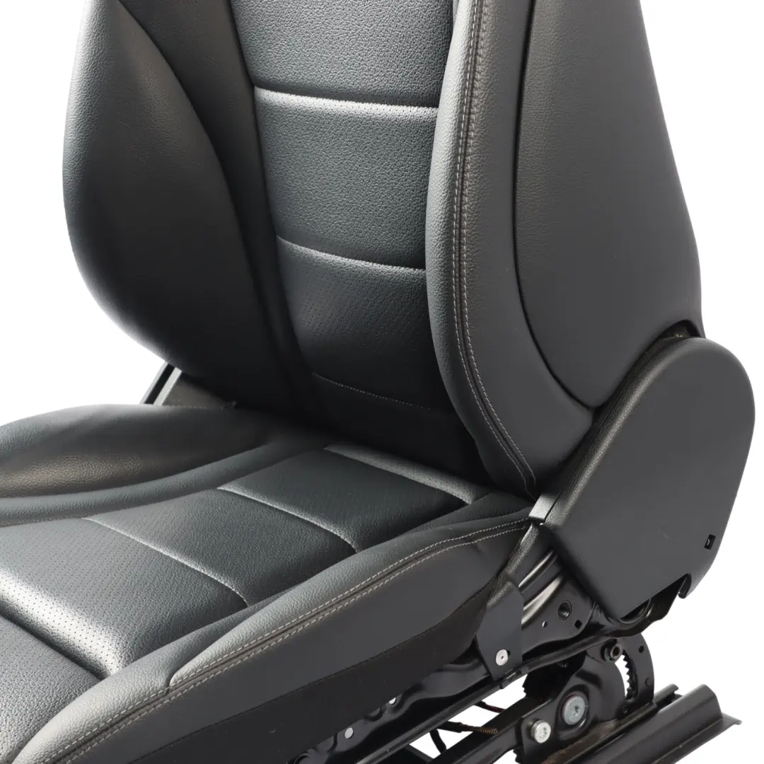 Mercedes GLC X253 Asiento Delantero Derecho Cuero Negro Eléctrico Calefactado - SKU A2059101147-2 - Número de pieza A2059101147