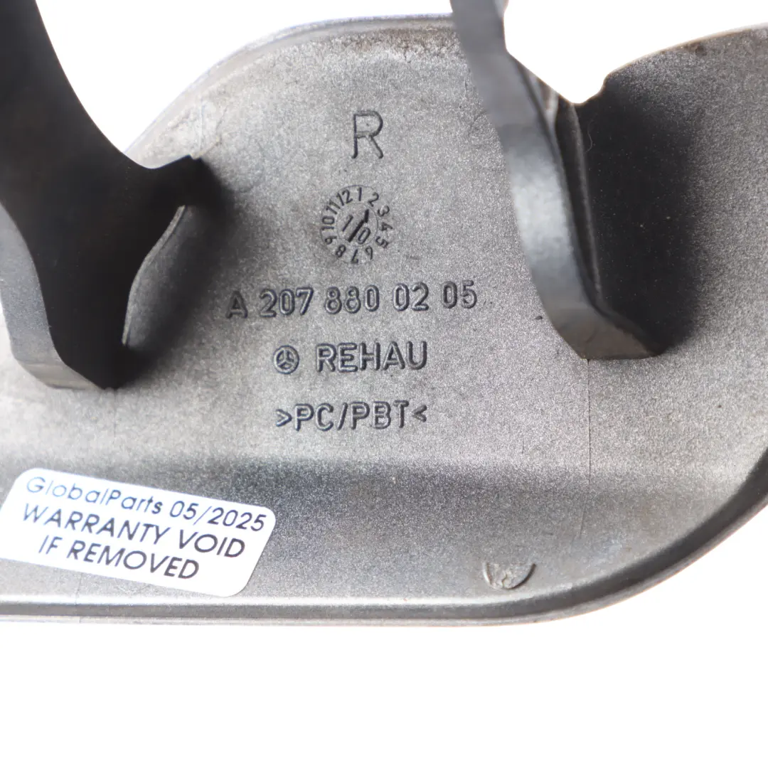 Mercedes W207 Scheinwerferwaschanlage Abdeckung Kappe Rechts Palladium Silber - SKU A2078800205-PAL - Teilenummer A2078800205