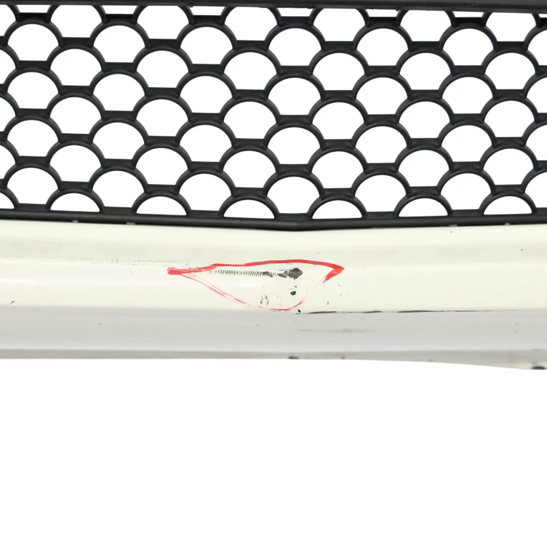 Mercedes W207 Bumper Front Trim Panel AMG Covering Calcite White - 650 - SKU A2078800447-CW - Part number A2078800447