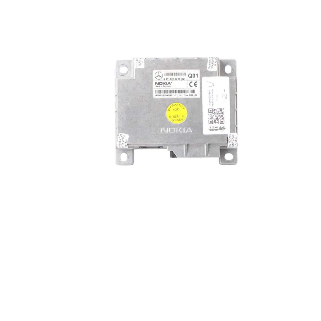 Nokia Module Mercedes W220 W211 Phone Control Unit to with Part number A2118206485 Nokia Module Mercedes W220 W211 Phone Control Unit - SKU A2118206485 - Part number A2118206485